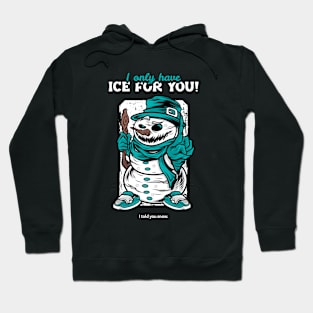 Snowman Christmas Design Hoodie